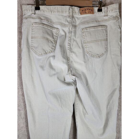 RIDERS BY LEE Light Brown/Tan Denim Heavy Utility Western Casual Jeans SZ 38x31 - Picture 4 of 7